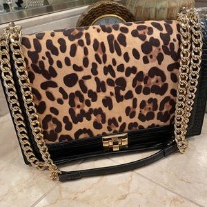 NWOT INC Concept Animal print Bag